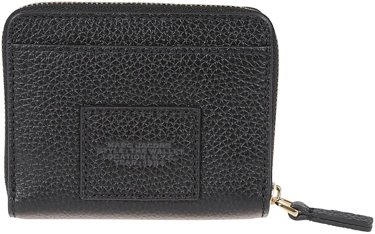 Marc Jacobs Textured Leather Wallet With Logo