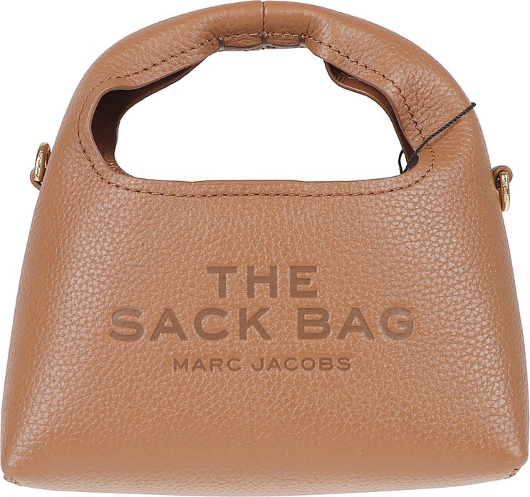 Marc Jacobs Miniature Pebbled Leather Sack Handbag