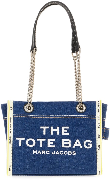 Marc Jacobs The Small Tote Dark Wash