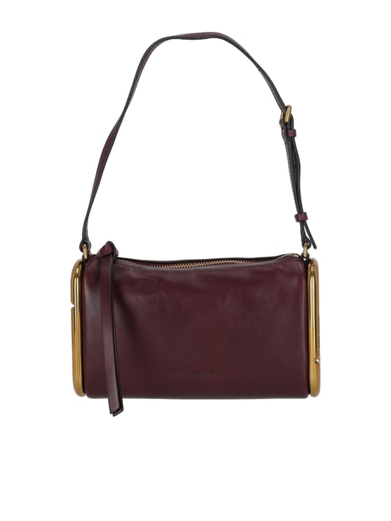 Marc Jacobs Burgundy The Juliette Leather Shoulder Bag
