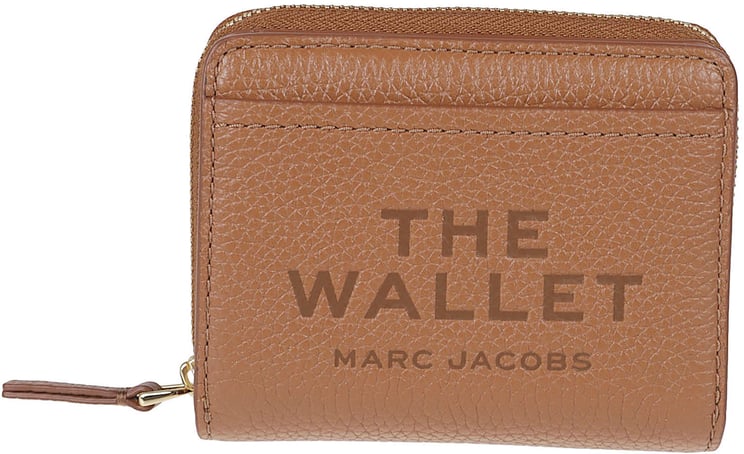 Marc Jacobs Textured Leather Wallet With Bold Logo