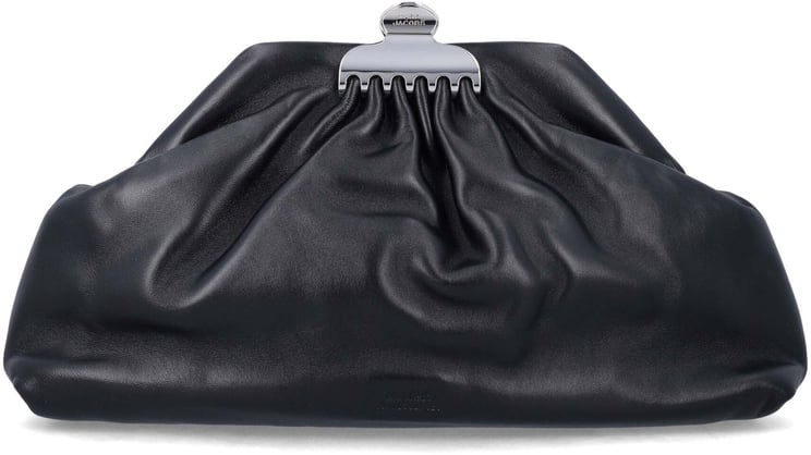 Marc Jacobs The Claw Clip Clutch Nero