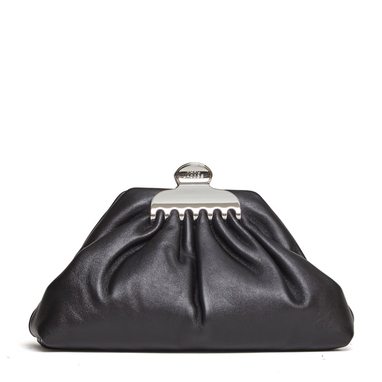 Marc Jacobs Claw Clip Draped Clutch Bag