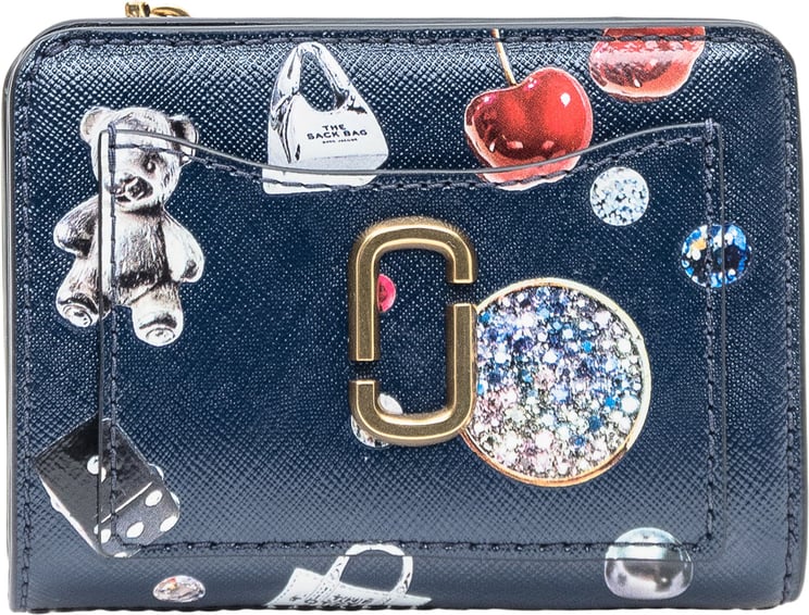 Marc Jacobs Portafoglio Compatto Stampa Grafica