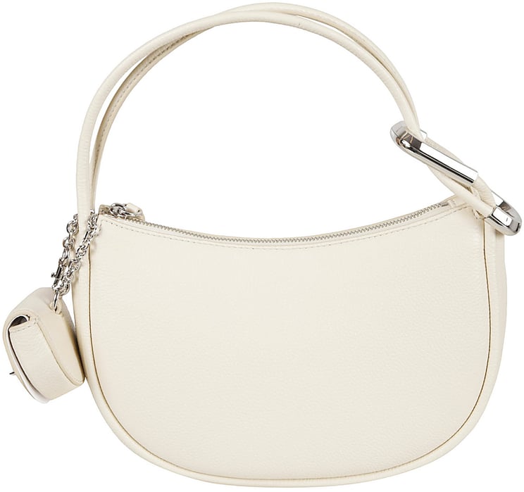 Marc Jacobs Crescent Shaped Pebble Leather Handbag