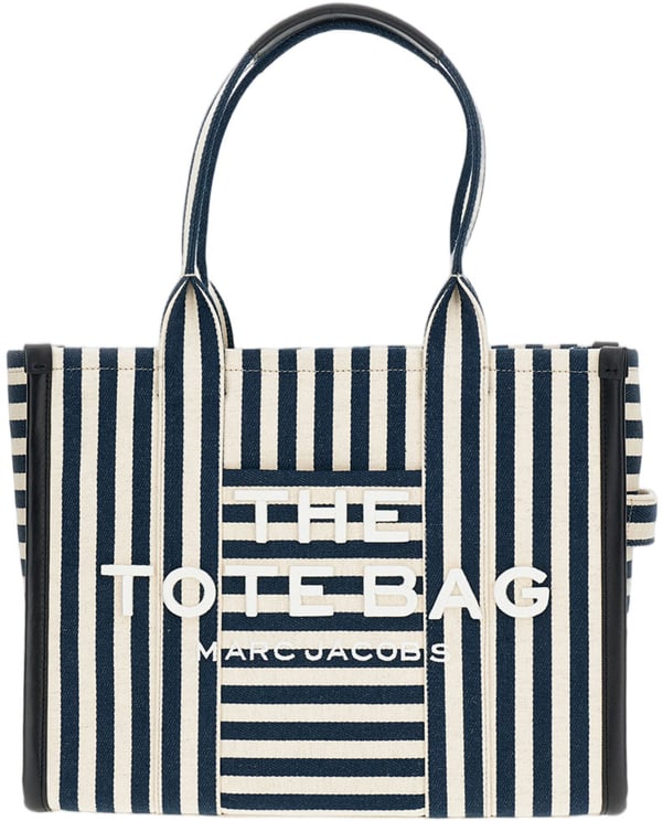 Marc Jacobs The Stripe Canvas Large Tote Bag