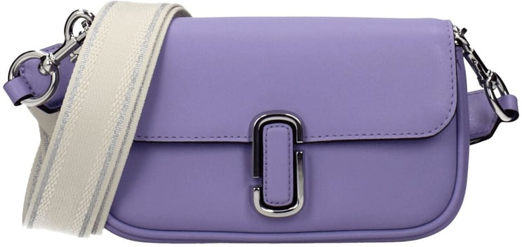 Marc Jacobs Marc Jacobs Purple Leather Crossbody Bag
