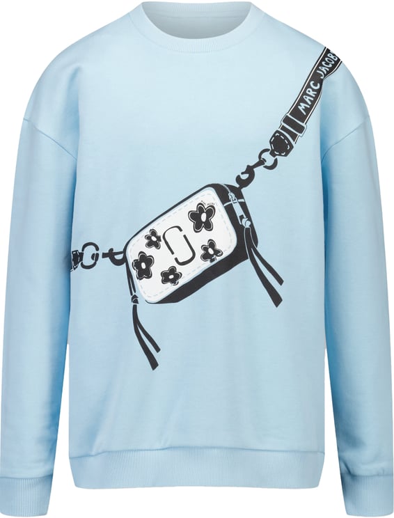 Marc Jacobs Marc Jacobs Kinder Meisjes Trui In Licht Blauw