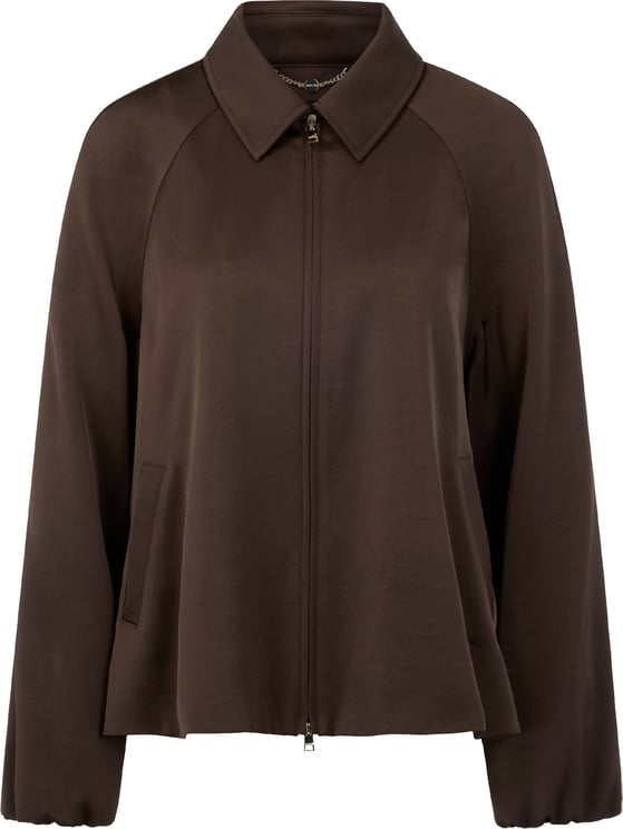 Marc Cain Marccain Jack Jackets Donkerbruin Bc 31.16 W60
