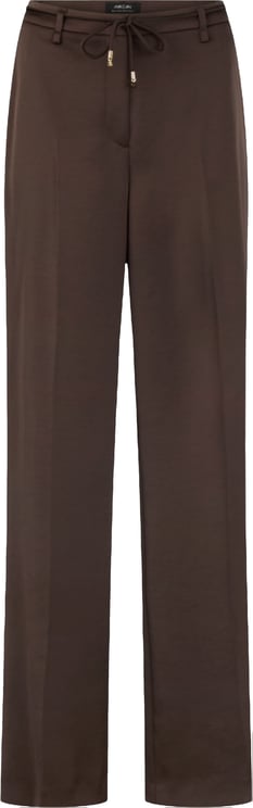 Marc Cain Marccain Pantalon Pantalons Donkerbruin Bc 81.41 W60