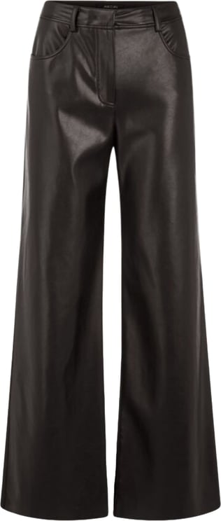 Marc Cain Marccain Pantalon Pantalons Donkerbruin Bp 81.34 J20