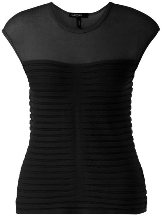 Marc Cain Marccain  Tops Zwart Vc 61.02 M19 900