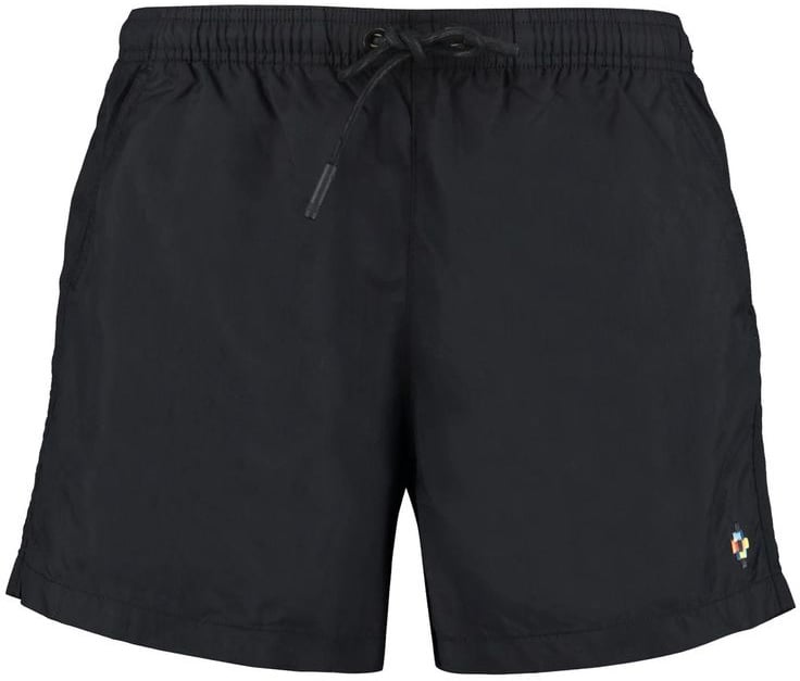 Marcelo Burlon Marcelo Burlon Black Polyamide Short And Mini Shorts