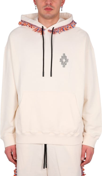 Marcelo Burlon Fringes Sweatshirt
