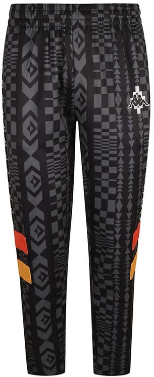 Marcelo Burlon Geometric Pattern Trousers With Tapered Legs