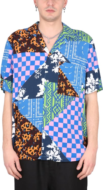Marcelo Burlon Hawaii Mix & Match Shirt
