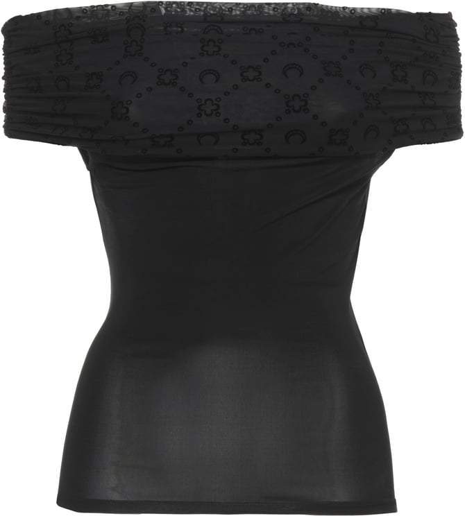 Marine Serre Top Black