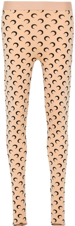 Marine Serre Trousers Beige