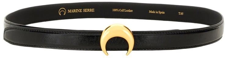 Marine Serre BELT WITH BUCKLE "MOON"