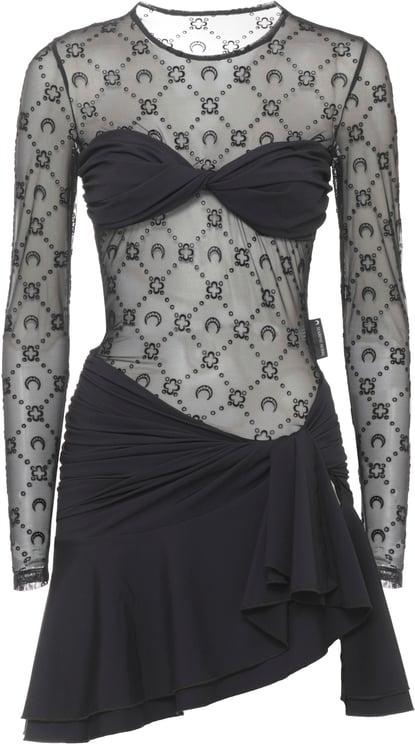 Marine Serre Dresses Black