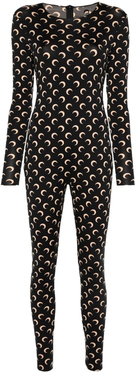 Marine Serre Dresses Black