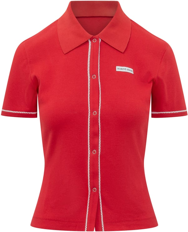 Marine Serre SS POLO T-SHIRT