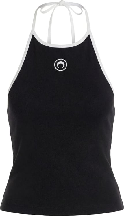Marine Serre Top Nero