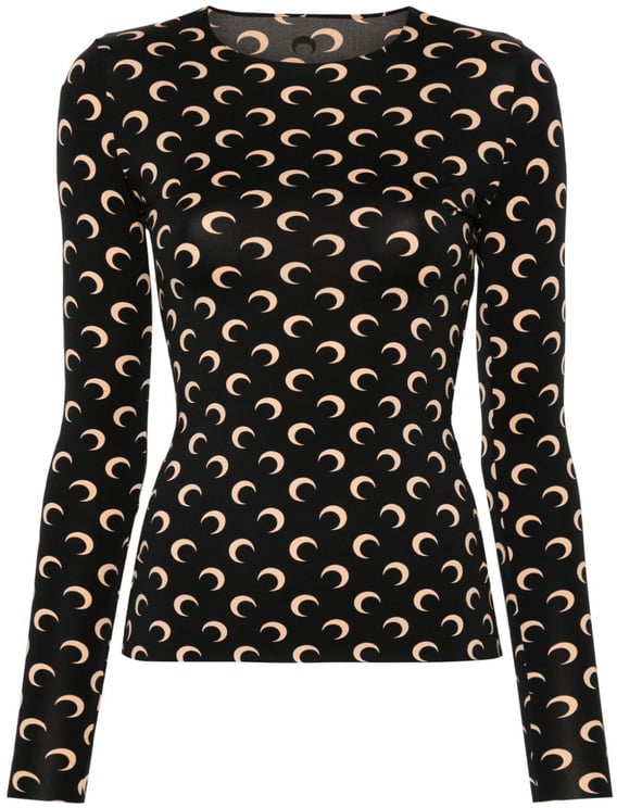 Marine Serre Top Black