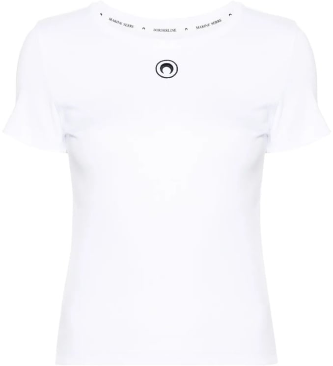 Marine Serre T-Shirts And Polos Bianco