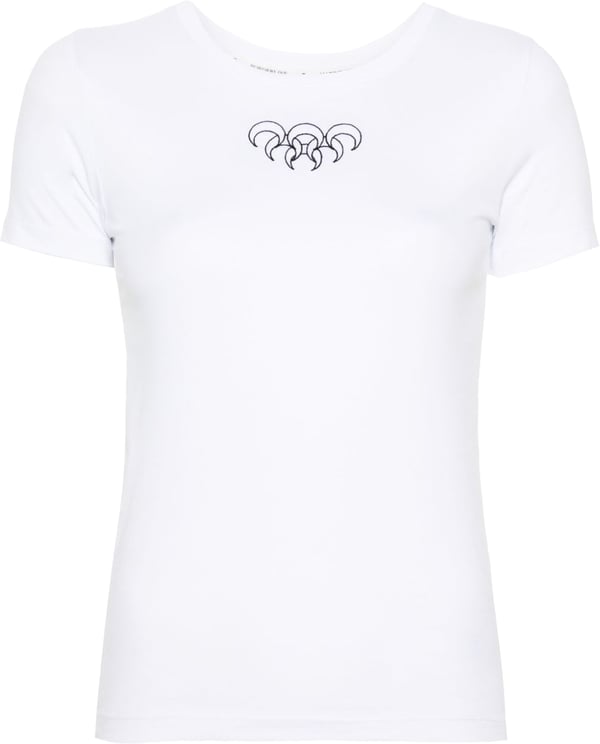 Marine Serre T-Shirts And Polos Bianco