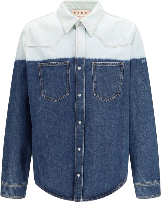 Marni Marni Blue Denim Shirt