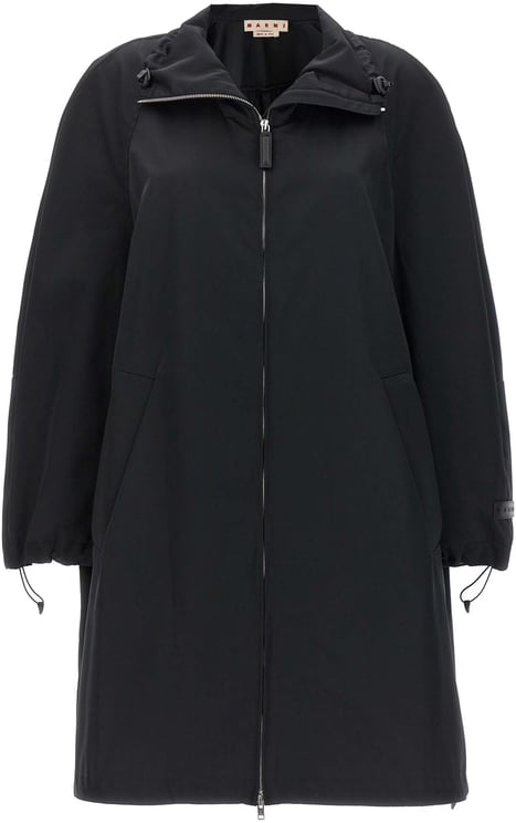 Marni Marni Black Polyester Parka