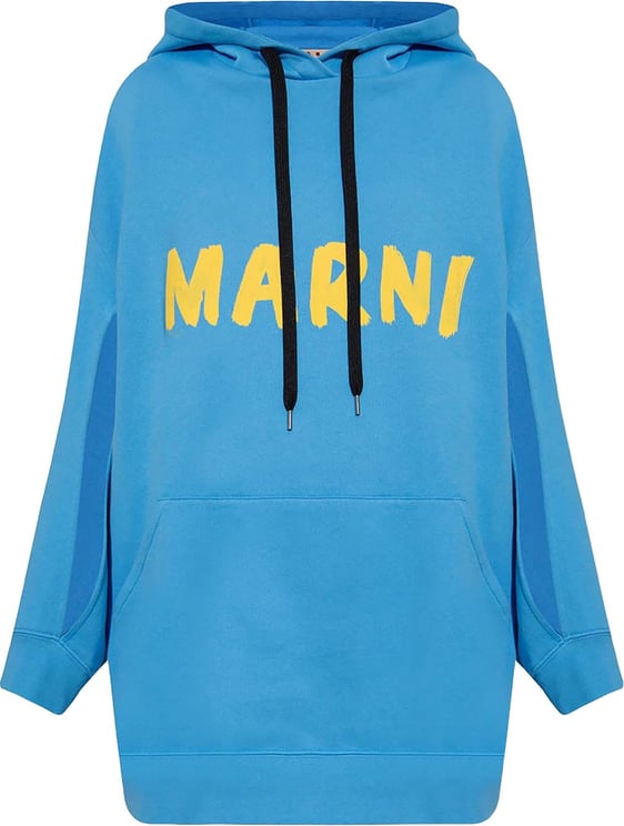 Marni Marni Oversize Hooded Sweatshirt