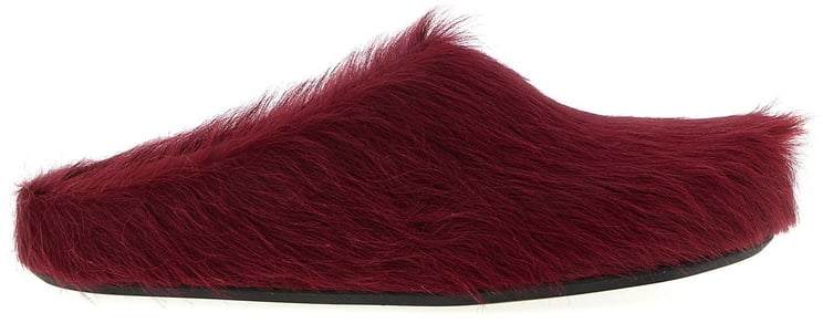 Marni Marni Bordeaux Calfskin Clogs