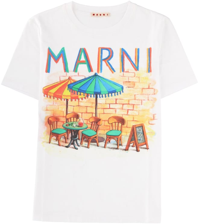 Marni T-SHIRT WITH PRINT