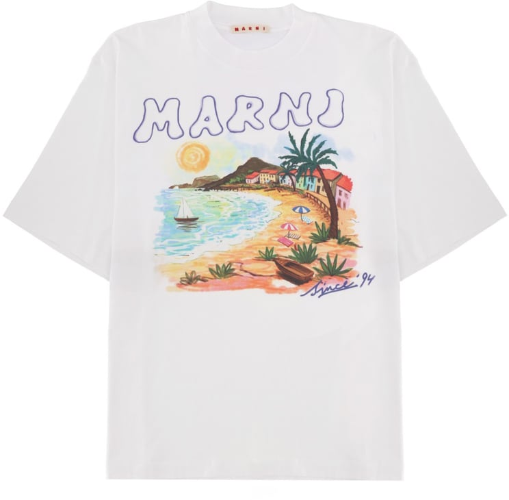 Marni T-SHIRT WITH PRINT