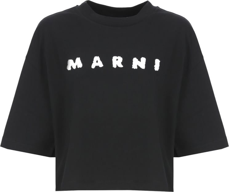 Marni T-Shirts And Polos Black