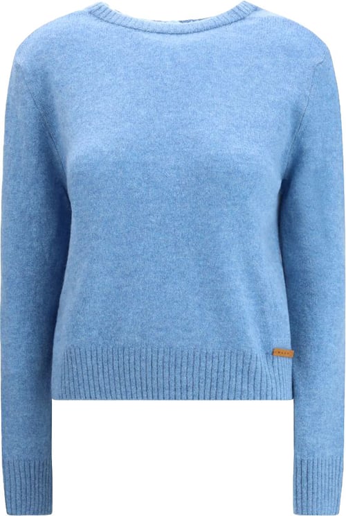 Marni Marni Blue Cashmere Sweatshirt