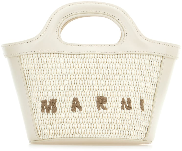 Marni Marni White leather micro Tropicalia handbag