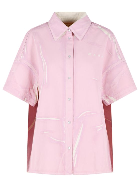 Marni Pink Cotton Shirt