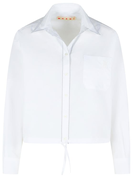 Marni White Cotton Shirt