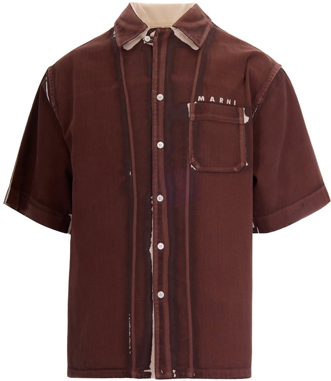 Marni Shirts Tobacco