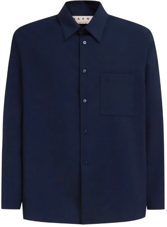 Marni L/s Shirt Blublack