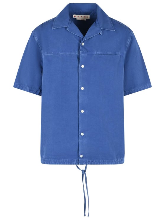 Marni Blue Cotton Shirt
