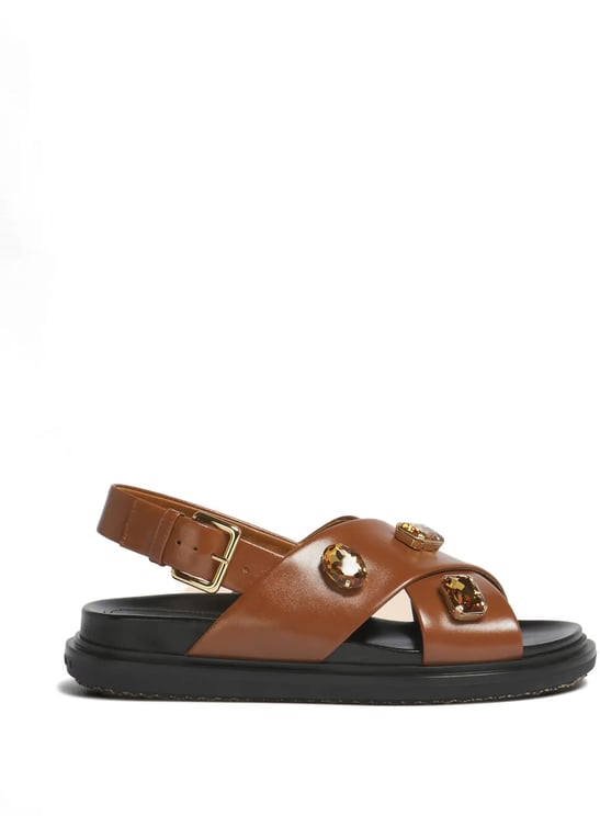 Marni Fussbett Shoe Brown