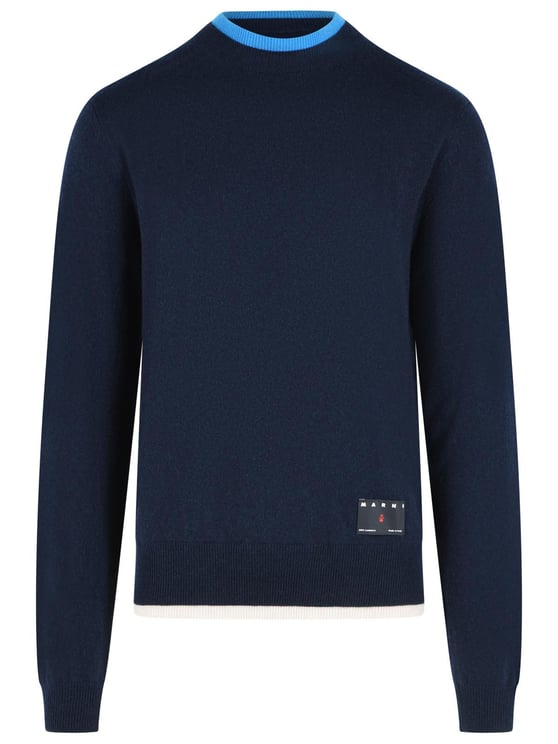 Marni Blue Cashmere Sweater