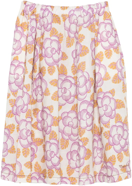 Marni Skirt Pink Multi Color