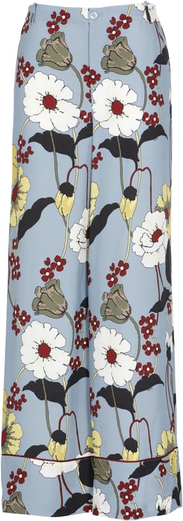 Marni Trousers Light Blue