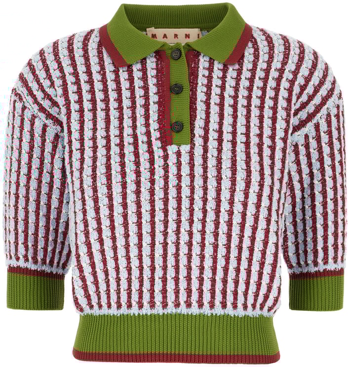 Marni Marni Multicolor cotton blend sweater