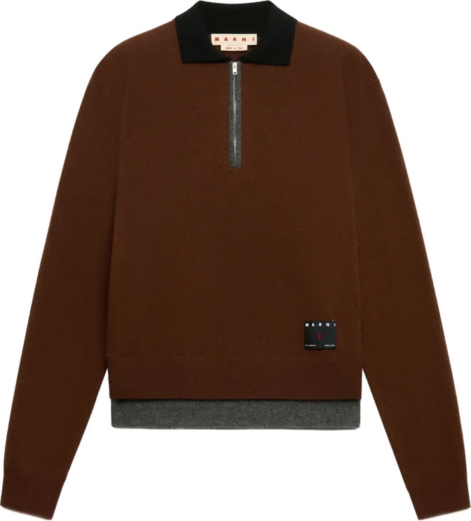 Marni Polo Neck Brown